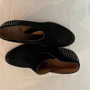 Naya Valerie Black Suede Ankle Boot 7.5M